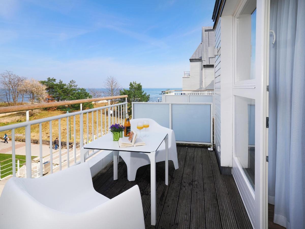 Seebruecke Heringsdorf - 1-Raum-Appartement Mit Balkon S7A Eksteriør bilde